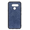 Case For LGLG G8 / LGG8 ThinQ / LGQ60 Shockproof Back Cover Solid Colored PU Leather