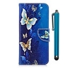 Case For LGLG K10 (2017) / LGK8 / LGK7 Wallet / Card Holder / with Stand Full Body Cases Butterfly Hard PU Leather