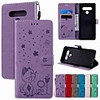 Case For LGLG Stylo 4 / LGK40 / LGK10 2018 Wallet / Card Holder / with Stand Full Body Cases Solid Colored / Animal PU Leather / TPU