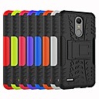 Case For LGLG V30 / LGV30 / LGStyLus 3 Shockproof / with Stand Back Cover Tile / Armor Hard PC / LGG6