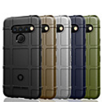 Case For LGLG V35 ThinQ / LGV30 / LGV30 Shockproof Back Cover Solid Colored Soft TPU