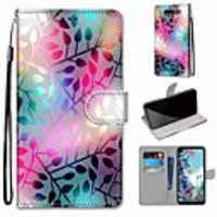 Case For LGQ70 / LGK50S / LGK40S Wallet / Card Holder / with Stand Full Body Cases Translucent Glass PU Leather / TPU for LGK30 2019 / LGK20 2019