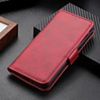 Case For MOTO E6S (2020) Moto G8 Power Lite Moto Edge Plus Wallet Card Holder with Stand Full Body Cases Solid Colored PU Leather Case For Moto G Power G7 Plus One hyper E6 plus One Vision P40 Power