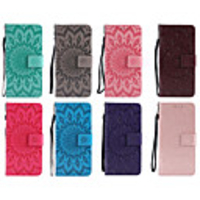 Case For Motorola C plus / C Wallet / Card Holder / with Stand Full Body Cases Mandala Hard PU Leather for Moto Z Force / Moto G5s Plus / Moto G5s / Moto G5 Plus