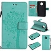 Case For Motorola Moto E4 Plus Wallet / Card Holder / Flip Full Body Cases Tree / Flower Hard PU Leather