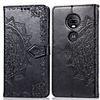 Case For Motorola Moto G7 Card Holder / Flip Full Body Cases Solid Colored Hard PU Leather for Moto G7