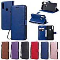 Case For Motorola MOTO G8 / Moto G8 Power / Moto E7 Wallet / Card Holder / with Stand Full Body Cases Solid Colored PU Leather / TPU for MOTO E6 Play / MOTO E6 / MOTO E6 Plus