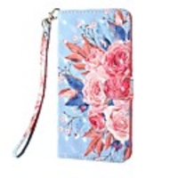 Case For Motorola Moto G8 Play MOTO E6 MOTO E6 plus Wallet Card Holder with Stand Full Body Cases Color Flower PU Leather TPU for Moto G8 Moto G8 Plus Moto G7 Power