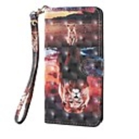 Case For Motorola Moto G8 Play MOTO E6 MOTO E6 plus Wallet Card Holder with Stand Full Body Cases Fantasy Lion PU Leather TPU for Moto G8 Moto G8 Plus Moto G7 Power