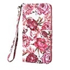 Case For Motorola Moto G8 Play MOTO E6 MOTO E6 plus Wallet Card Holder with Stand Full Body Cases Red Flower PU Leather TPU for Moto G8 Moto G8 Plus Moto G7 Power