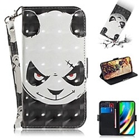 Case For Motorola Moto G9 Plus Wallet Card Holder with Stand Full Body Cases Animal PU Leather Moto G8 Power Lite E6 Play One Macro G7 Power P30 Play G5S PLUS