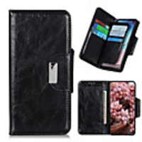 Case For Motorola MOTO One Vision E6 E6 Plus E6S E6 Play one action P40 Power P40 Play P40 One Hyper Card Holder Flip Full Body Cases Solid Colored PU Leather