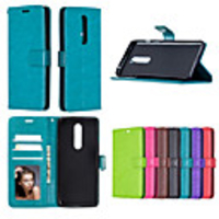 Case For Nokia 2.1 3.1 plus 4.2 3.2 6.2 7.2 2.2 2.3 1.3 5.3 650 550 3 5 6 8 9 pure 5.1plus 7.1 Card Holder Shockproof Flip Full Body Cases Solid Colored PU Leather TPU