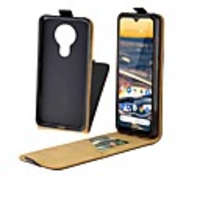 Case For Nokia C1 Card Holder with Stand Magnetic Full Body Cases Solid Colored Genuine Leather Case For Nokia 1.3 Nokia 5.3 Nokia 2.3 Nokia 7.2 Nokia 2.2 Nokia 4.2 Nokia 1 Plus Nokia 3.2 Nokia X71