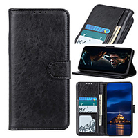 Case For Nokia Nokia 2.2 Nokia 6.2 Nokia 7.2 Card Holder Flip Magnetic Full Body Cases Solid Colored PU Leather TPU