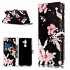 Case For Nokia Nokia 7 Plus / Nokia 6 2018 / Nokia 1 Wallet / Card Holder / with Stand Full Body Cases Flower Hard PU Leather