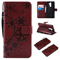 Case For Nokia Nokia 9 / Nokia 8 / Nokia 7 Wallet / Card Holder / Flip Full Body Cases Scenery PU Leather / TPU miniinthebox