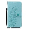 Case For Nokia Wallet / Card Holder / Shockproof Full Body Cases Solid Colored / Flower PU Leather