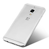 Case For OnePlus / One Plus 3 One Plus 3T / One Plus 3 / One Plus 2 Transparent Back Cover Solid Colored Soft TPU