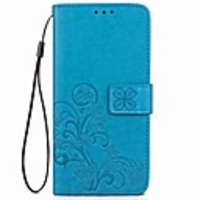 Case For OnePlus / One Plus 3 One Plus 5 / OnePlus 5T / One Plus 3 Card Holder / with Stand / Embossed Full Body Cases Flower Hard PU Leather