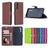 Case For OnePlus 3T 5 5T 6 7 7 PRO 7T PRO 8 PRO NORD Card Holder Shockproof Flip Full Body Cases Solid Colored PU Leather TPU miniinthebox