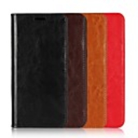 Case For Oneplus 8 Pro /One plus 7T Pro / Oneplus 6T Wallet / Card Holder / Shockproof Full Body Cases Solid Colored Genuine Leather For Oneplus 8 / Oneplus 7 Pro / Oneplus 6 / Oneplus 5T/ Oneplus 3