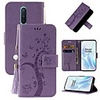 Case For OnePlus 8 Pro Wallet Card Holder with Stand Full Body Cases Solid Colored Tree PU Leather OnePlus Nord One Plus 8