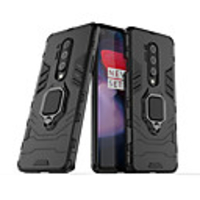 Case For OnePlus one plus 7T / one plus 7T Pro Shockproof / Ring Holder Back Cover Lines / Waves / Armor Acrylic
