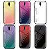 Case For OnePlus OnePlus 6 / One Plus 6T / One Plus 5 Mirror Back Cover Color Gradient Hard Tempered Glass