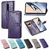 Case For OnePlus OnePlus 6 / One Plus 6T / One Plus 7 Wallet / Card Holder / Shockproof Full Body Cases Solid Colored / Flower Hard PU Leather
