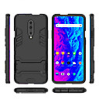 Case For OnePlus OnePlus 6 / One Plus 6T / One Plus 7 with Stand Back Cover Solid Colored Hard PC