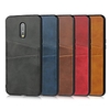 Case For OnePlus OnePlus 6 / OnePlus 6T / Oneplus 5T Card Holder / Shockproof Back Cover Solid Colored Genuine Leather / TPU Case For One Plus 7 / One Plus 7 Pro miniinthebox