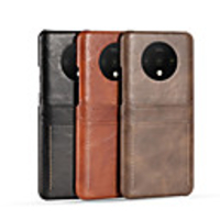 Case For OnePlus OnePlus 6 / Oneplus 7 / Oneplus 7 pro Card Holder / Shockproof Back Cover Solid Colored PU Leather / PC