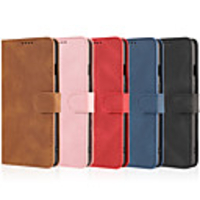 Case For OnePlus OnePlus 8 / OnePlus 8 Pro / OnePlus Nord Shockproof Full Body Cases Solid Colored PU Leather