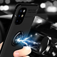 Case For OnePlus OnePlus Nord / OnePlus 8 Nord / OnePlus Z Shockproof / Ring Holder Back Cover Solid Colored TPU