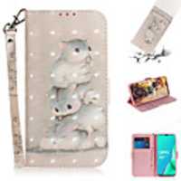 Case For OPPO OPPO A11x / oppo A9 2020 / OPPO A11 Shockproof Full Body Cases Animal / Cartoon PU Leather / TPU
