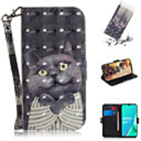Case For OPPO OPPO A11x / oppo A9 2020 / OPPO A11 Shockproof Full Body Cases Animal / Cartoon PU Leather / TPU