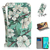 Case For OPPO OPPO A11x / oppo A9 2020 / OPPO A11 Shockproof Full Body Cases Cartoon / Flower PU Leather / TPU