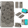 Case For OPPO oppo A9 2020 / OPPO A5 2020 / Oppo A72 / A52 / A92 Card Holder / Flip / Magnetic Full Body Cases Solid Colored / Flower PU Leather