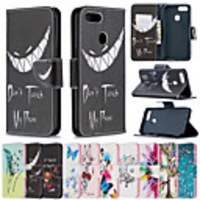 Case For OPPO oppo A9 2020 / OPPO A5 2020 / Oppo Reno 4 Wallet / Shockproof / Flip Full Body Cases Cartoon / Tree / Flower PU Leather