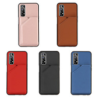 Case For OPPO OPPO F17 Pro / OPPO A53 / OPPO A11x Shockproof Full Body Cases Solid Colored PU Leather / TPU