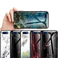 Case For OPPO OPPO Reno2 / OPPO Reno2 Z / OPPO R11 Plus Shockproof / Ultra-thin / Pattern Back Cover Marble Tempered Glass