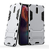 Case For OPPO Realme X50 Pro X50/Realme 5 6Pro/Realme 5 6 Q/R17 Pro R15 R11S Plus R11S R11 Shockproof / with Stand Back Cover Lines / Waves / Armor Acrylic