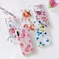 Case for Samgung Galaxy A50 A70 A21 A21s A31 A51 A71 A91 Transparent Pattern Back Cover Flower TPU