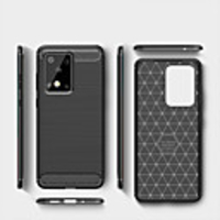 Case For Samsung Galaxy S20 FE 5G Shockproof Back Cover Lines / Waves / Solid Colored TPU