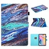 Case For Samsung Galaxy Tab A 10.1 2019 T510 T515 Tab A 8.0 2019 T290 295 Tab S6 Lite SM-P610 615 Wallet Card Holder with Stand Full Body Cases Marble PU Leather
