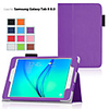 Case For Samsung Galaxy / Tab A 8.0 / Tab A 9.7 with Stand / Flip Full Body Cases Solid Colored PU Leather