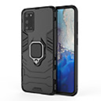 Case For Samsung Galaxy 20 / S20 Plus / S20 Ultra Ring Holder Back Cover Solid Colored TPU / PC / Metal For Samsung Galaxy S10/S10 Plus /S10E