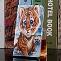 Case For Samsung Galaxy A10(2019) / A20(2019) Wallet / Card Holder / with Stand Full Body Cases Tiger PU Leather for A30(2019) / A40(2019) / A50(2019) / A70(2019) / A7 (2018)