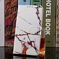 Case For Samsung Galaxy A10(2019) / A20(2019) Wallet / Card Holder / with Stand Full Body Cases White Gold Marble PU Leather for A30(2019) / A40(2019) / A50(2019) / A70(2019) / A7 (2018)